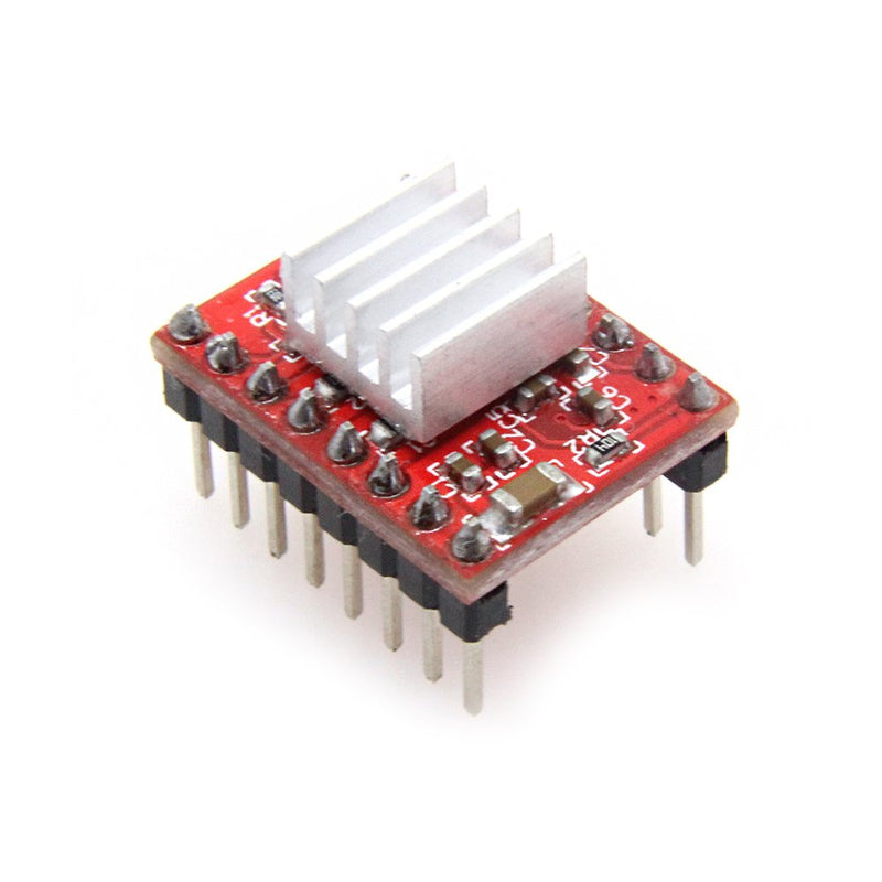  [AUSTRALIA] - BIQU A4988 Compatible StepStick Stepper Motor Diver Module with Heat Sink for 3D Printer Controller Ramps 1.4(Pack of 5pcs)