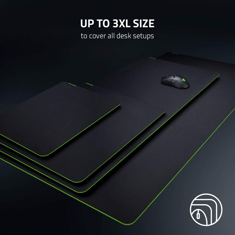  [AUSTRALIA] - Razer Gigantus v2 Cloth Gaming Mouse Pad (Medium): Thick, High-Density Foam - Non-Slip Base - Classic Black Medium