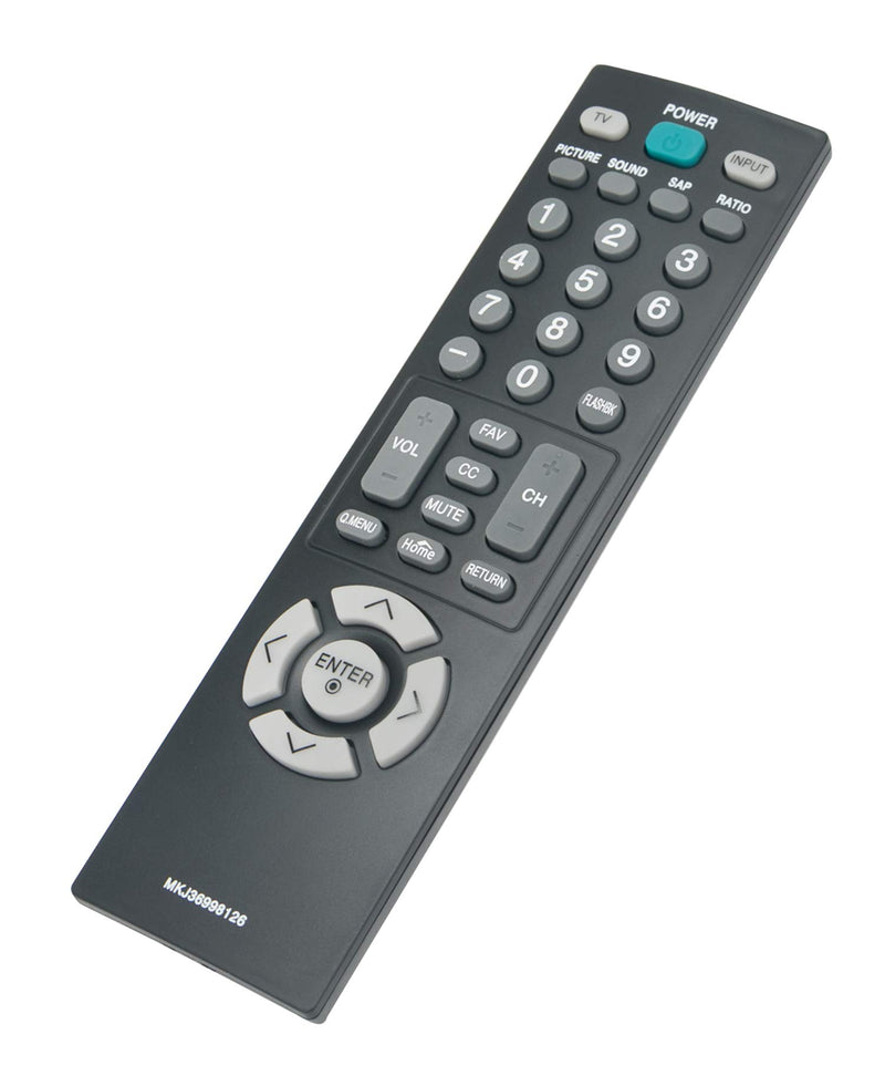 MKJ36998126 Replaced Remote fit for LG TV 32LV2400 42LV4400 47LV4400 55LV4400 32LV2400-UA 47LV4400-UA 55LV4400-UA 42LV4400-UA 32LV2400UA 47LV4400UA 55LV4400UA 42LV4400UA - LeoForward Australia