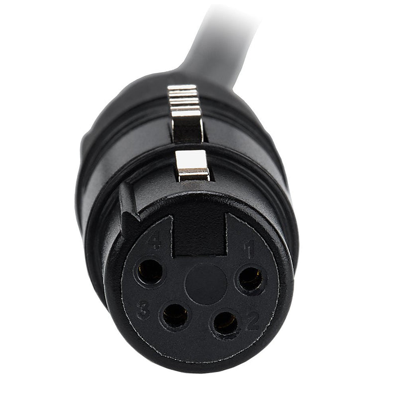  [AUSTRALIA] - Fotodiox Power Adapter Cable - 4-Pin XLR Female to 2.1mm Barrel DC (17 inches)