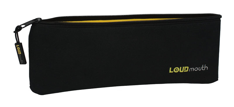  [AUSTRALIA] - LOUDmouth Long Zippered Pouch for Large Wireless Microphones | Mic Bag | 12.5" x 4"