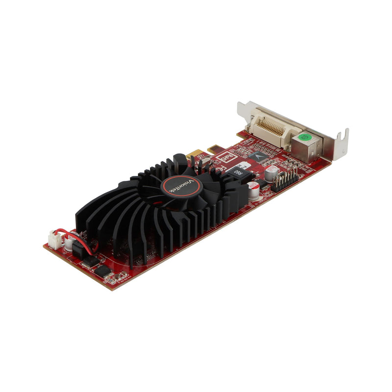  [AUSTRALIA] - VisionTek Radeon 4350 SFF 512MB DDR2 (2x DVI-I, TV Out) with 2x DVI-I to VGA Adapter Graphics Card - 900273
