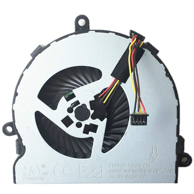  [AUSTRALIA] - DBParts CPU Cooling Fan for HP 15-BA007CL 15-BA009DX 15-BA010CA 15-BA010NR 15-BA013CL 15-BA014NR 15-BA014WM 15-BA017CL 15-ba018WM 15-BA019NR 15-BA020CA 15-BA020NR 15-BA021CA 15-BA022CA 15-BA022NR
