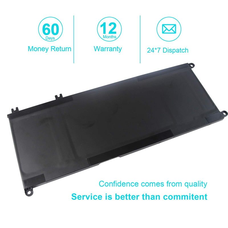  [AUSTRALIA] - 56WH 33YDH Laptop Battery for Dell Inspiron 17 7000 7778 7779 7786 7773 15 7577 G3 3579 3779 G5 5587 G7 7588 Latitude 13 3380 14 3490 15 3590 3580 PVHT1 P30E 81PF3 081PF3 - 12 Months Warranty