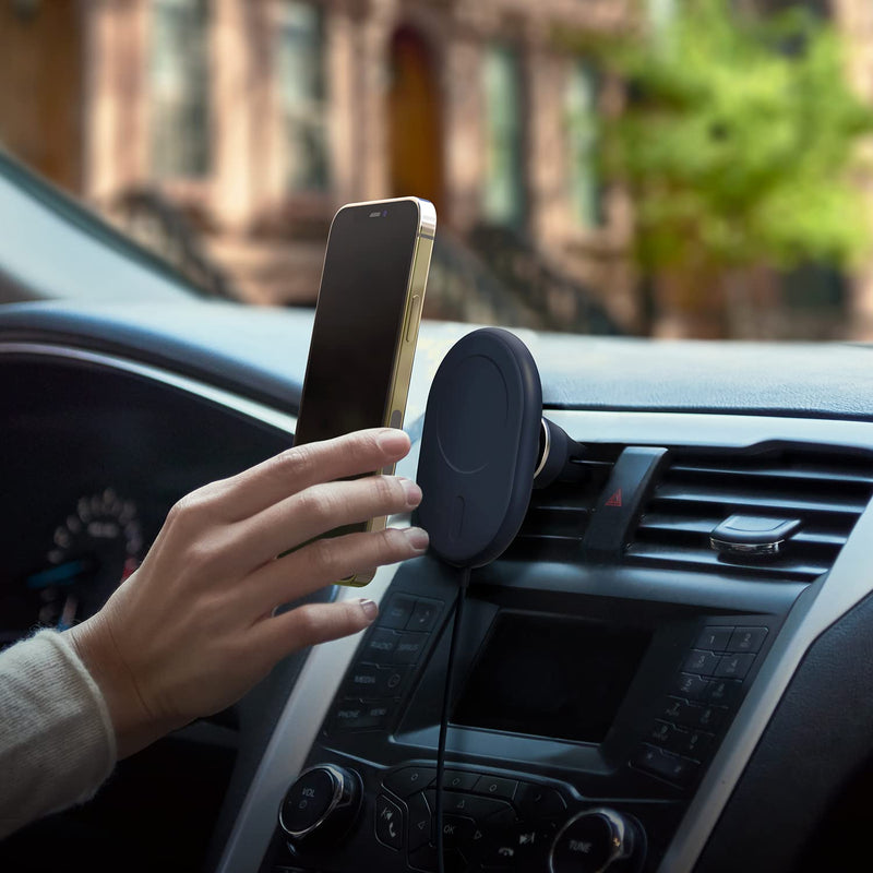  [AUSTRALIA] - iOttie Velox Magnetic Wireless Charging Car Mount Air Vent Phone Holder. Compatible with MagSafe iPhones Including iPhone 12, iPhone 13, iPhone 12/13 Mini, Pro, Pro Max (Power Supply Included) Charging Air Vent