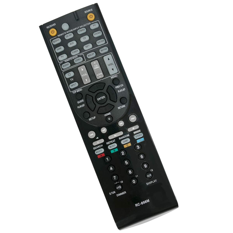  [AUSTRALIA] - RC-898M Replace Remote Control Applicable for Onkyo AV Receiver TX-NR646 TX-NR747 TX-NR545 TXNR646 TXNR747 TXNR545