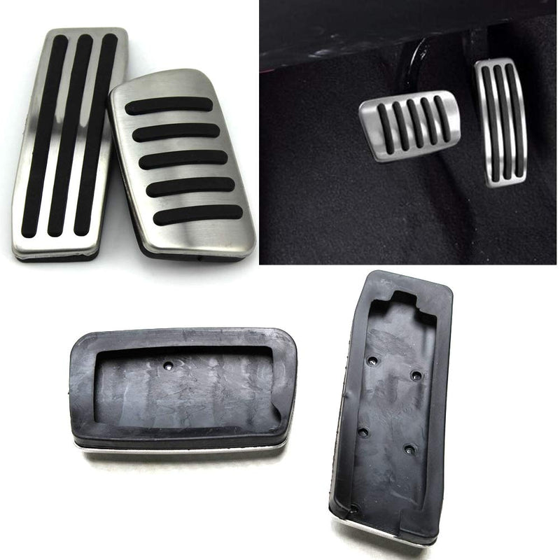  [AUSTRALIA] - LIUYE Gas Brake Pedal Cover for Cadillac SRX 2010-2016 at(Automatic Transmission)