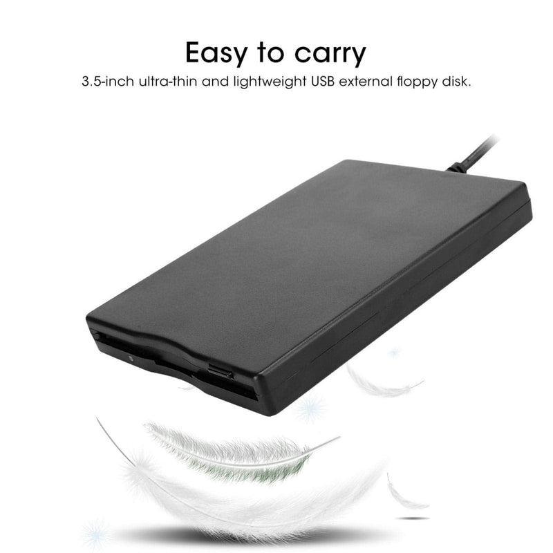  [AUSTRALIA] - T angxi 3.5 Floppy Disk Reader, Portable 3.5 USB External Floppy Drive External Removable 3.5-Inch PC Floppy Drive Card Reader for Windows for Mac