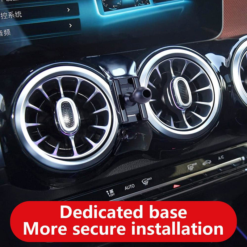  [AUSTRALIA] - musttrue LUNQIN Car Phone Holder for 2020-2023 Mercedes Benz GLB Class Auto Accessories Navigation Bracket Interior Decoration Mobile Cell Phone Mount