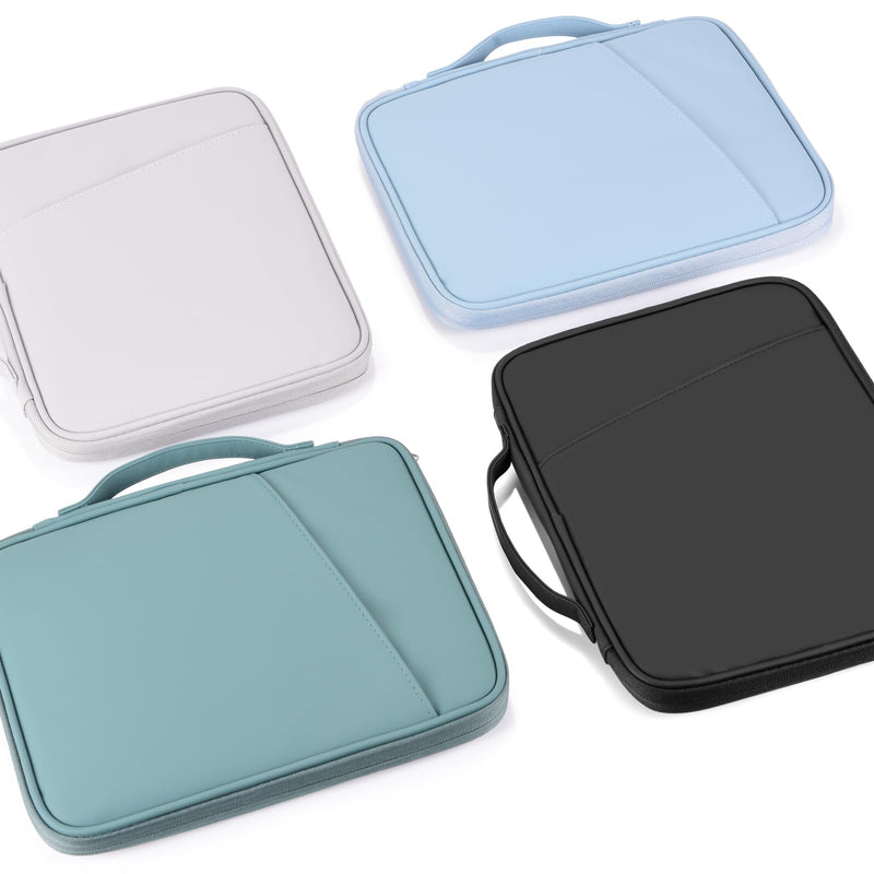  [AUSTRALIA] - iPad Pro 12.9 Sleeve Carrying Case, Padded Protective Accessories Bag for Pad Pro 12.9 M2/M1/2018-2020, Surface Pro 9/8/X/7/6, 12.4” Galaxy Tab S8/S7+ (PU-Teal Blue12.9) PU-Teal Blue12.9