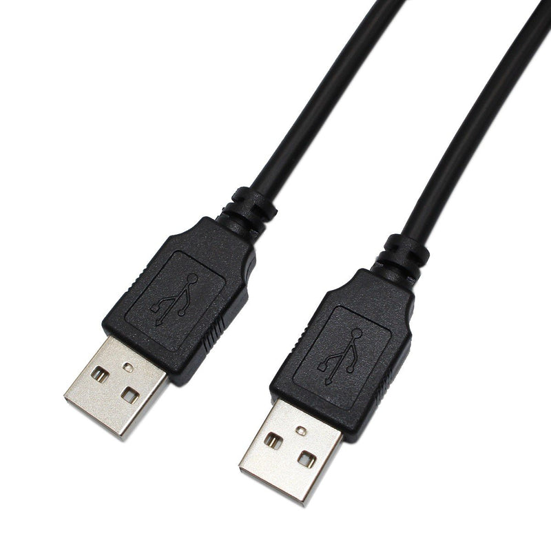 USB Cable Male to Male, SNANSHI USB Male to Male Cable 3 ft USB 2.0 Cable Type A Male to Type A Male Cable Cord Black USB2.0 3ft - LeoForward Australia