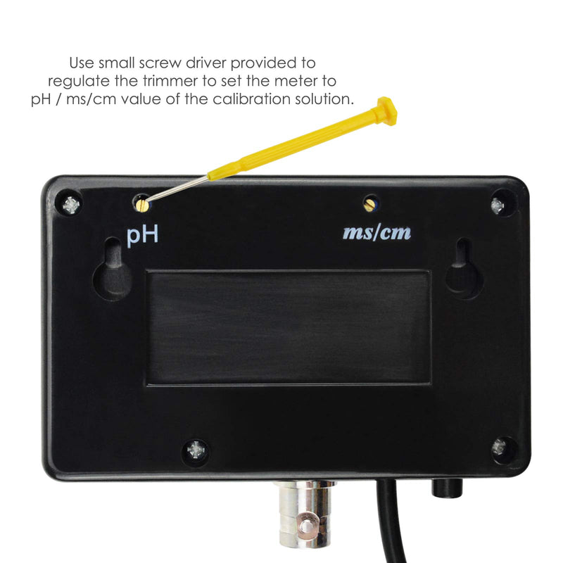 pH/EC Conductivity Meter with ATC Water Quality Tester 0.0-14.0pH / 0~19.99ms/cm Aquarium, Hydroponics Tool PH/EC METER - LeoForward Australia