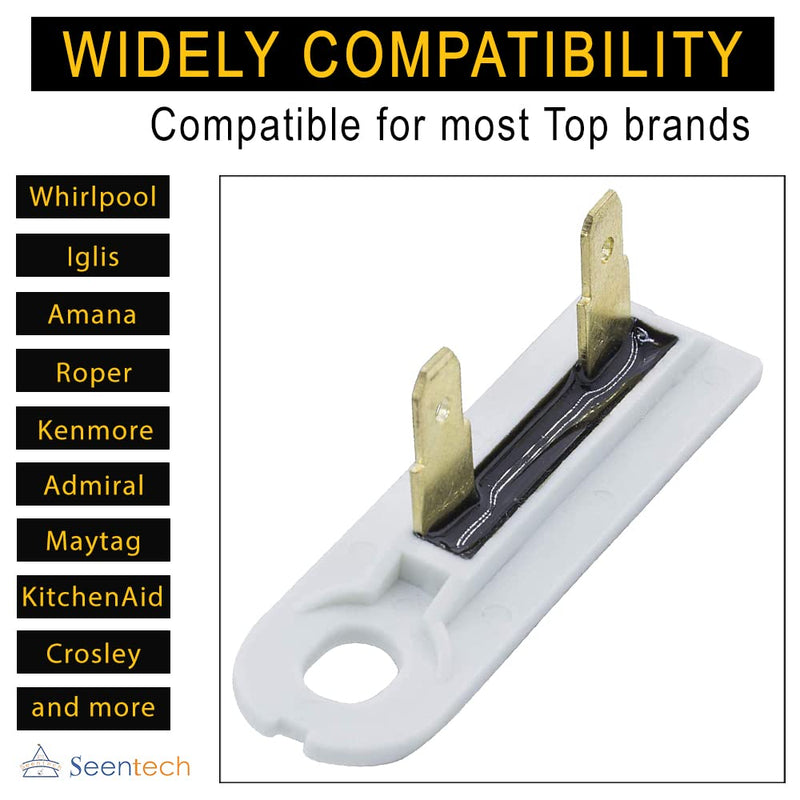  [AUSTRALIA] - 3392519 Dryer Thermal Fuse Replacement part for Whirlpool & Kenmore Dryers - Replaces Part Numbers WP3392519, AP6008325, 3388651, 694511, 80005, ET401, PS11741460, WP3392519VP (1 PCS)