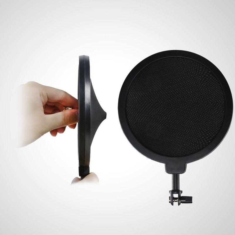  [AUSTRALIA] - Blue Ember Mic Shock Mount with Pop Filter to Reduce Vibration Noise for Blue Ember Condenser Microphone by YOUSHARES