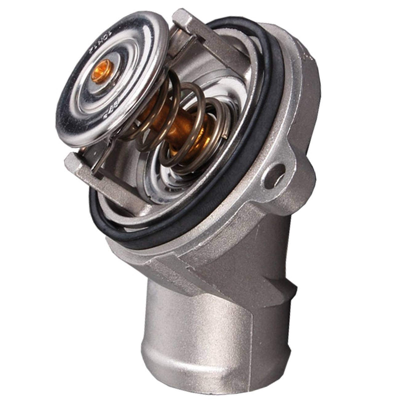 TOPAZ 1122030275 Engine Coolant Thermostat Aluminium Housing with Seal for Mercedes M112 M113 - LeoForward Australia