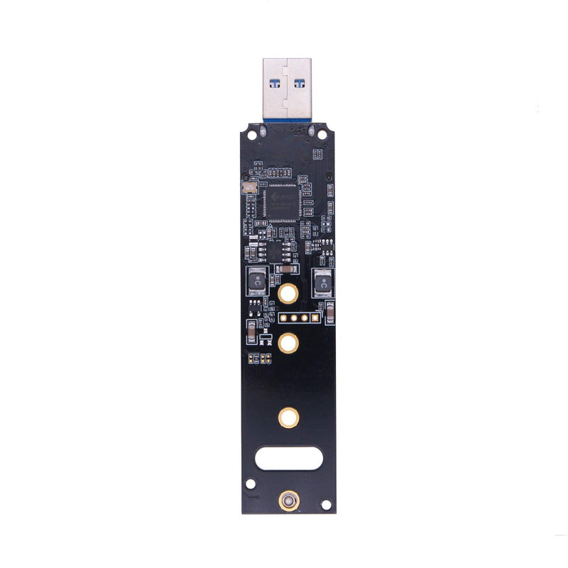  [AUSTRALIA] - M.2 NVME USB 3.1 Adapter, M-Key M.2 NVME to USB Card Reader USB 3.1 Gen 2 Bridge Chip with 10 Gbps High Performance, Compatible with Samsung 950/960/970 Evo/Pro or Other M.2 SSDs with PCI-E Type