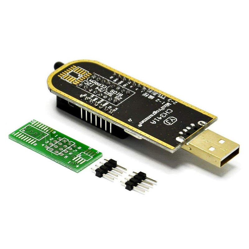 HiLetgo CH341A STC Flash 24 25 EEPROM BIOS Writer USB Programmer SPI USB to TTL - LeoForward Australia