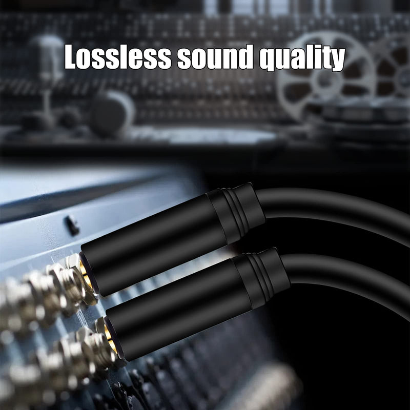 [AUSTRALIA] - 1/4 Inch TRS to XLR Cable 10Ft,BELIPRO 6.35mm Male to XLR Male Balanced Cable,for Microphone, Audio Mixer, Speaker, Studio and More