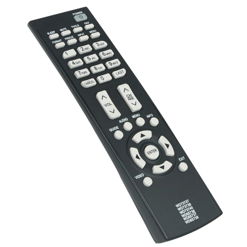 New WD-73737 WD-73738 WD-73740 WD-65736 WD-65737 WD-65738 Replacement Remote Control Compatible with Mitsubishi TV WD65733 WD65734 WD65735 WD65736 WD65737 WD65738 WD73737 WD73738 WD73740 - LeoForward Australia