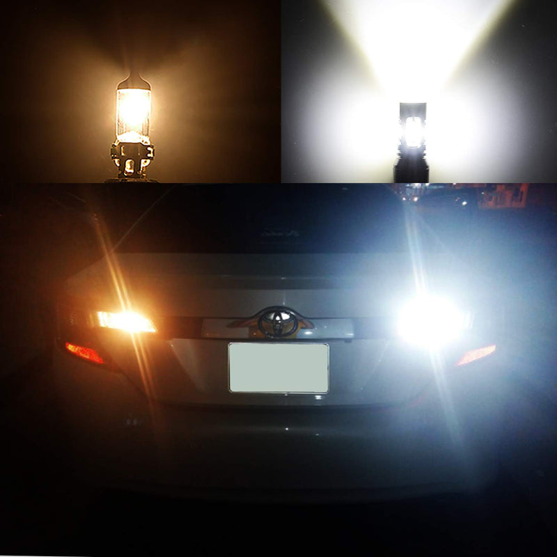 JDM ASTAR Super Bright Max 50W High Power 912 921 White LED Bulb For Backup Reverse Lights - LeoForward Australia