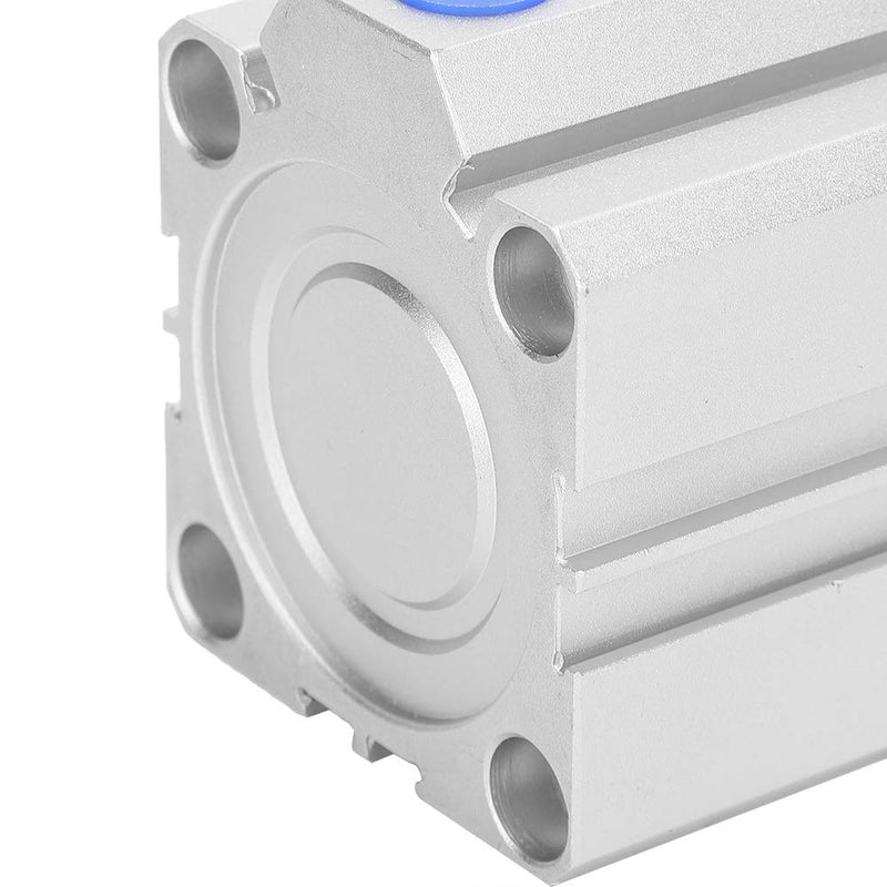 Pneumatic Air Cylinder SDA50X30, 50mm Bore 30mm Stroke Piston Rod Double Action Thin Stainless Steel Air Cylinder - LeoForward Australia