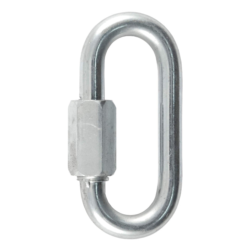  [AUSTRALIA] - CURT 82901 Threaded Quick Link Trailer Safety Chain Hook Carabiner Clip, 5/16-Inch Diameter, 8,800 lbs Break Strength