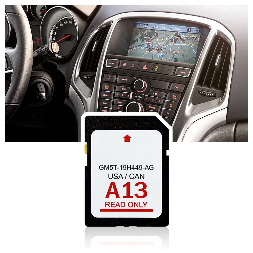  [AUSTRALIA] - A13 Navigation SD Card,for US&Canada Maps Sync Navigation System SD Card,GM5T-19H449-AG Car GPS Navigation SD Card Compatible with Ford Lincoln