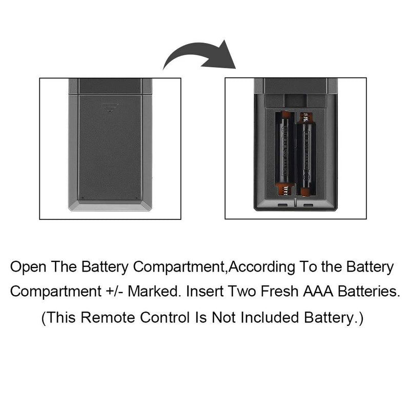 Gvirtue Blu Ray Remote Control Compatible Replacement for Sony RMT-VB100U Remote (DVD Player), Fit for BDP-S3500 BDP-S6500 BDP-S5500 BDP-S1500 BDP-BX650 BDP-BX350 - LeoForward Australia