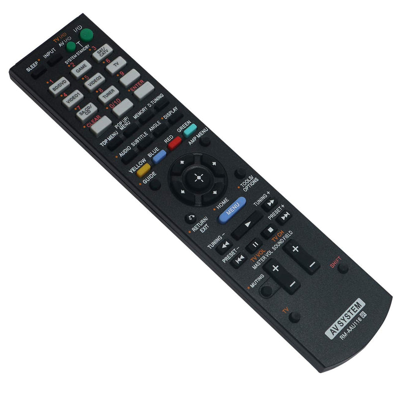 RM-AAU116 Replacement Remote Control fit for Sony AV Receiver STR-DH710 STR-DH520 STR-DN850 STR-DH830 STR-DH750 STR-KS470 STR-KS380 HT-DDW3500 - LeoForward Australia