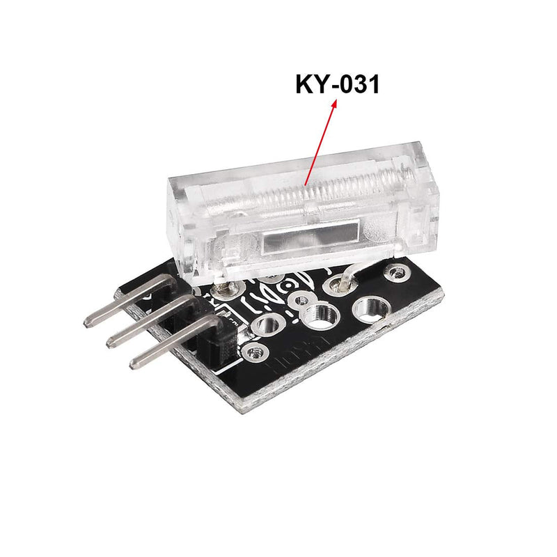  [AUSTRALIA] - uxcell Percussion Knock Sensor Module with LED KY-031 for DIY Starter 5pcs