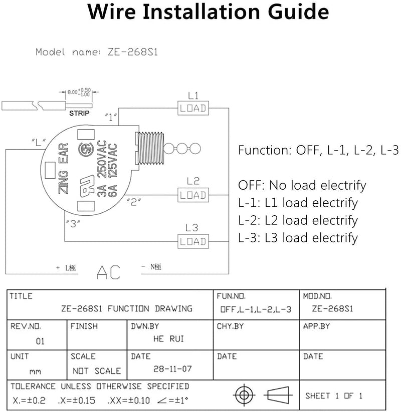  [AUSTRALIA] - ZE-268S1 Ceiling Fan Switch Zing Ear 3 Speed 4 Wire Pull Chain Switch Control Replacement 3 Speed Control Switch Ceiling Fans, Wall Lamps, Cabinet Light, Antique 2PCS ZE-268S1 Bronze 2Pack