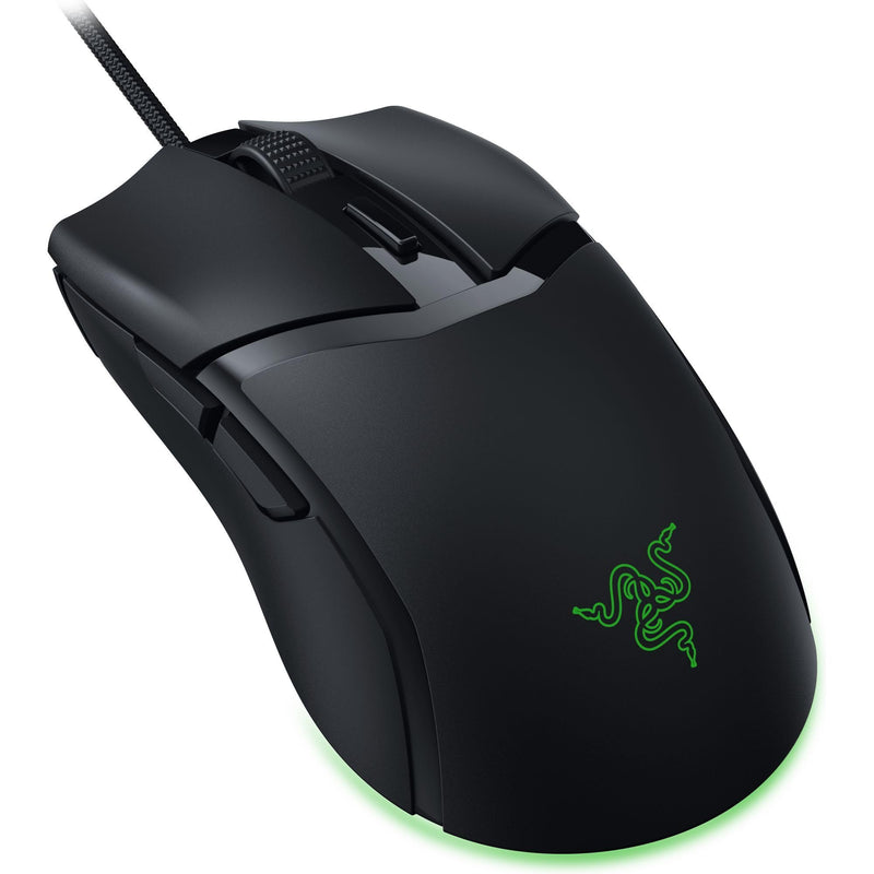  [AUSTRALIA] - Razer Cobra Wired Gaming Mouse: 58g Lightweight Design - Gen-3 Optical Switches - Chroma RGB Lighting with Underglow - Precise 8500 DPI Optical Sensor - 100% PTFE Mouse Feet - Speedflex Cable - Black