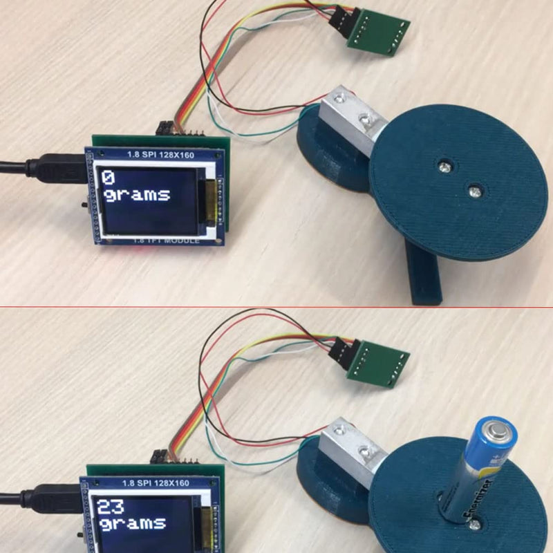  [AUSTRALIA] - DIYmalls Load Cell 20kg Weight Sensor + HX711 AD Amplifier Module for Arduino Raspberry Pi (20kg) 20kg