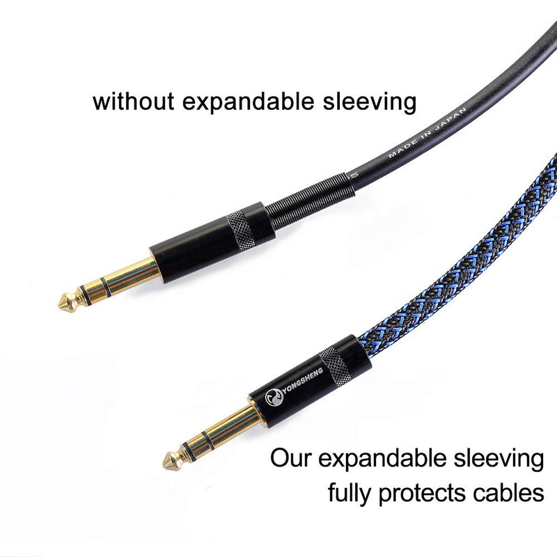  [AUSTRALIA] - 100ft - 1 inch PET Expandable Braided Sleeving – Blackblue – Alex Tech braided cable sleeve 1"-100ft