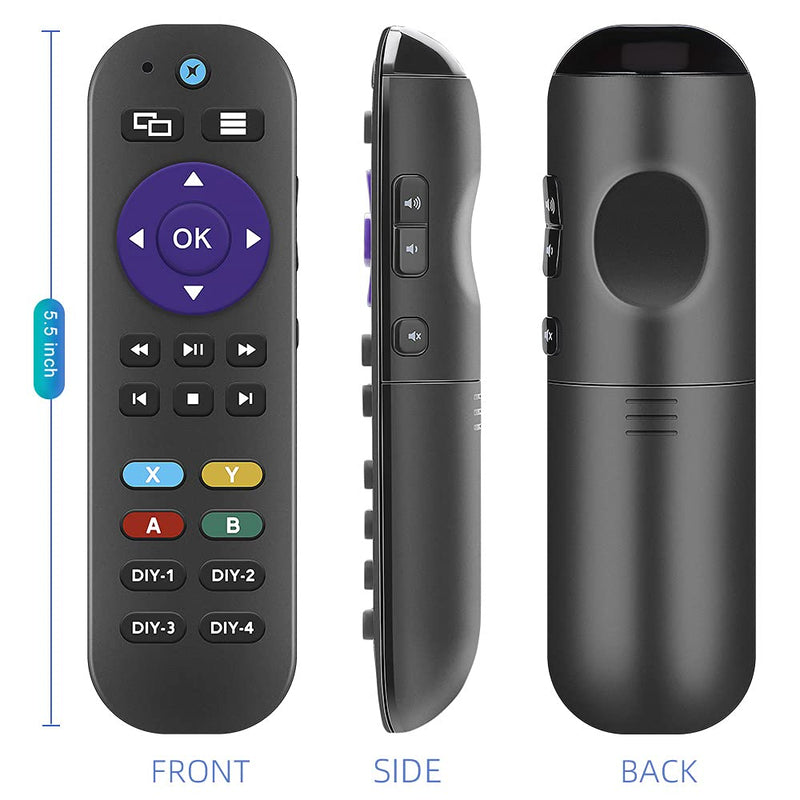  [AUSTRALIA] - Gvirtue Universal Remote Control for Xbox One, Xbox One S, Xbox One X, All in One Remote Control with 7 More Learning Keys Programmed to Control TV, Soundbar Receiver