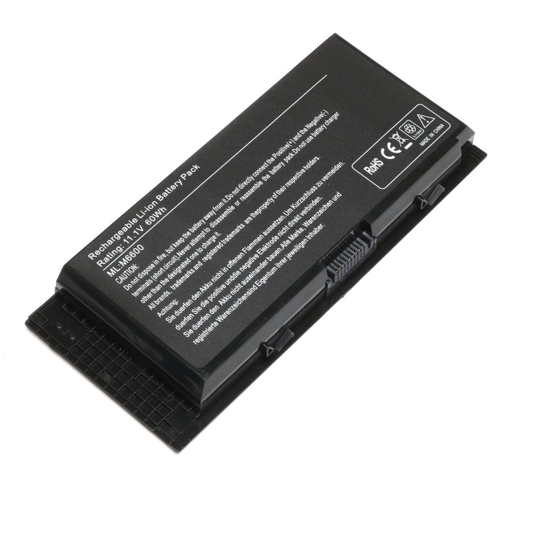  [AUSTRALIA] - M4600 M4800 M6600 M6800 FV993 FJJ4W Laptop Battery for Dell Precision M4600 M4700 M4800 M6600 M6700 M6800 Series Battery Fits T3NT1 VG6R KJ321 N71FM- [11.1V 97Wh]