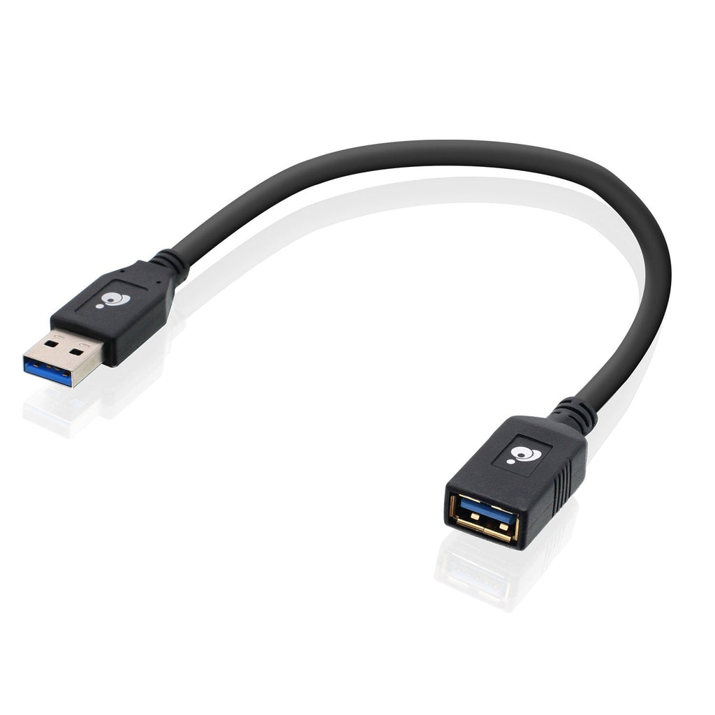  [AUSTRALIA] - IOGEAR USB 3.0 Extension Cable Male to Female 12-Inch, G2LU3AMF