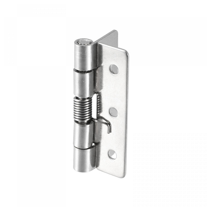  [AUSTRALIA] - uxcell Spring Loaded Hinges, 2.5" 304 Stainless Steel Self Closing Hinge for Cabinet