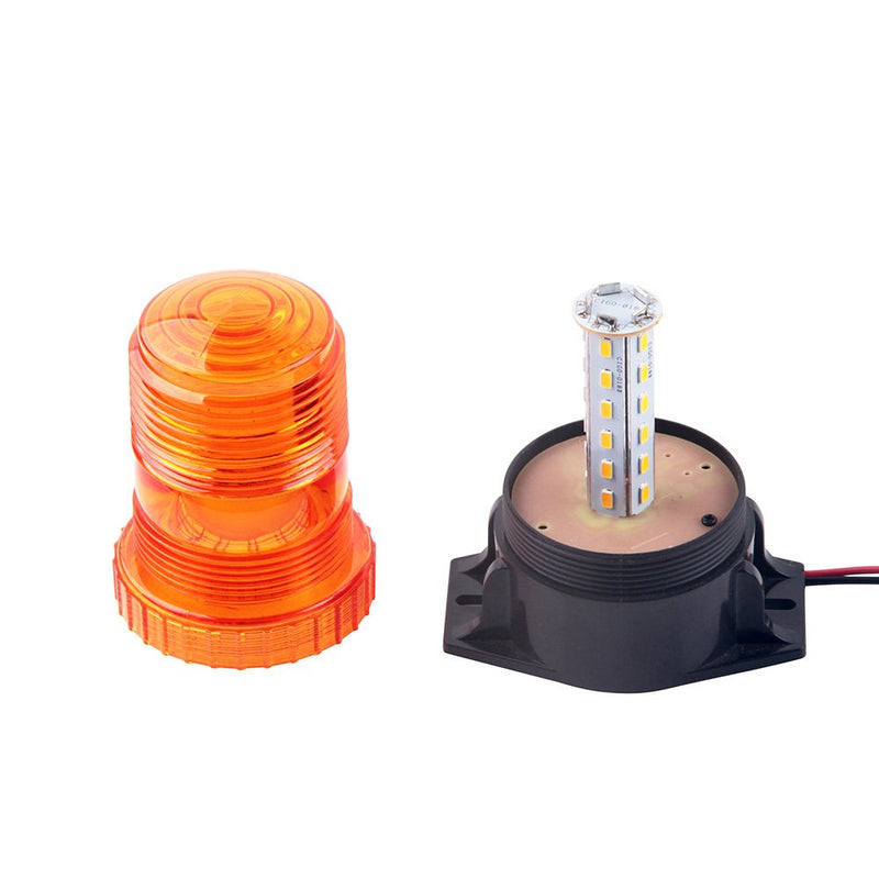  [AUSTRALIA] - GPPOWER 30LEDS Amber Emergency Warning Flashing Safety Strobe Beacon Light for Forklift Truck Tractor Golf Carts UTV Car Bus 9-30V