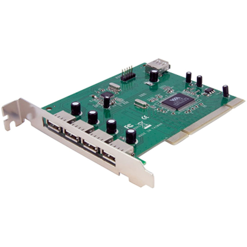  [AUSTRALIA] - StarTech.com 7 Port PCI USB Card Adapter - PCI to USB 2.0 Controller Adapter Card - Full Profile Expansion Card (PCIUSB7)