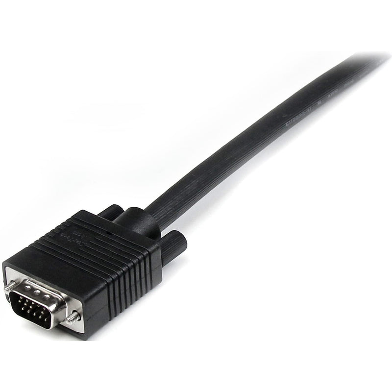  [AUSTRALIA] - StarTech.com VGA to VGA Cable - 1 ft - HD15 M/M - Coax High Resolution - Computer Monitor Cable - Video Cable - VGA Monitor Cable (MXT101MMHQ1) 1 ft / 30cm Standard Packaging