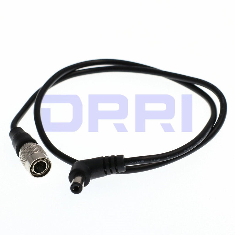  [AUSTRALIA] - DRRI 4Pin Hirose Male to Elbow 2.1mm DC for Zoom F8/ Small Video Monitors