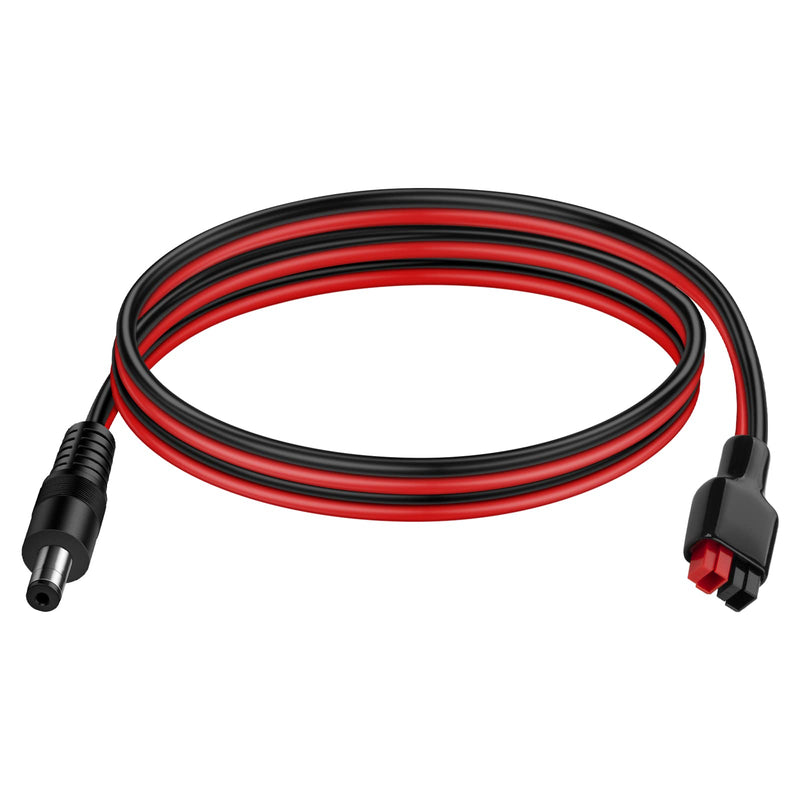  [AUSTRALIA] - iGreely 5.5mm x 2.1mm DC Male Power Plug Cable for Portable Generator 14 AWG Wire 3.3ft/1m (Male) Male 3Ft