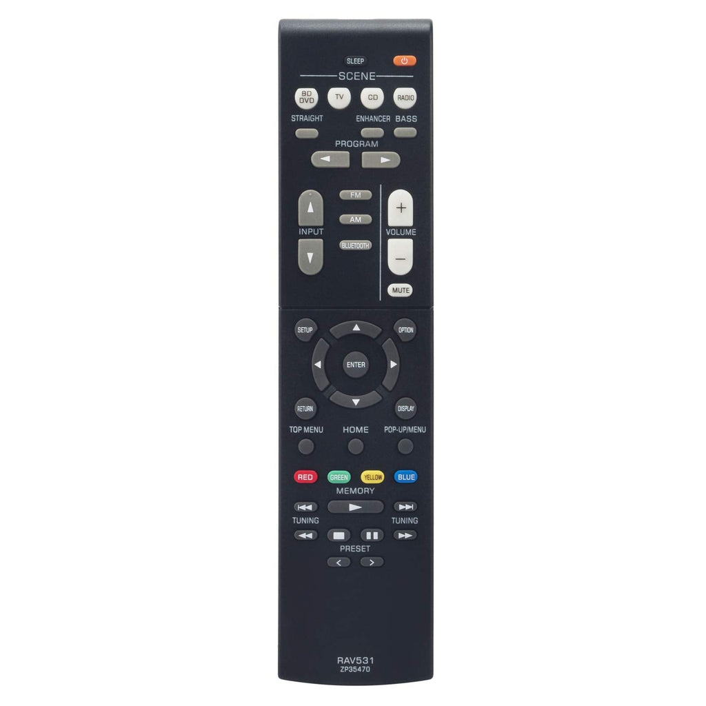  [AUSTRALIA] - WINFLIKE RAV531 ZP35470 Remote Control Replacement for Yamaha AV Receiver RAV549 RAV531-ZP35470 RAV531 ZP35470 RX-V379 RX-V383 HTR-3071 HTR-4071 RX-V483 RX-V381 HTR-3069 HTR-3068 Remote Controller