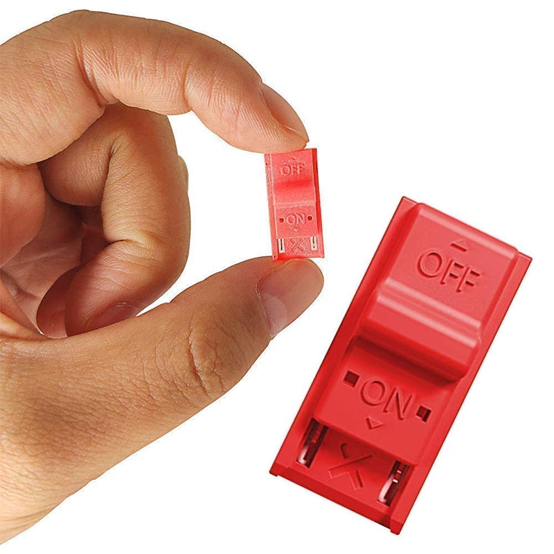  [AUSTRALIA] - RCM Jig for Switch RCM Jig Clip Short Connector for Switch Recovery Mode, Used to Modify The Archive Play GBA/FBA & Other Simulator (Red) Red