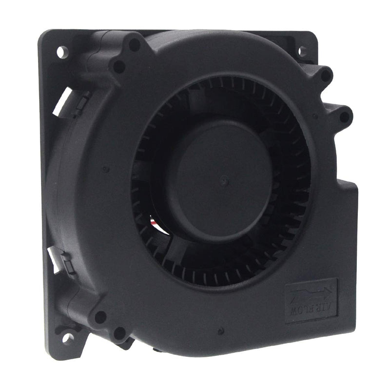  [AUSTRALIA] - 12V Blower Centrifugal Fan 120mm x 32mm 1232,High Airflow CFM Speed,Dual Ball Bearing 4.72x4.72x1.26 inch