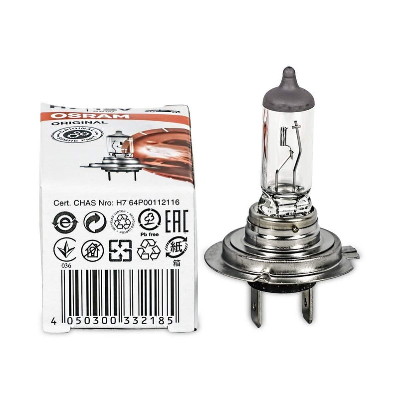 2 Car Light Bulbs H7 Osram - Made in Germany - 64210 - LeoForward Australia