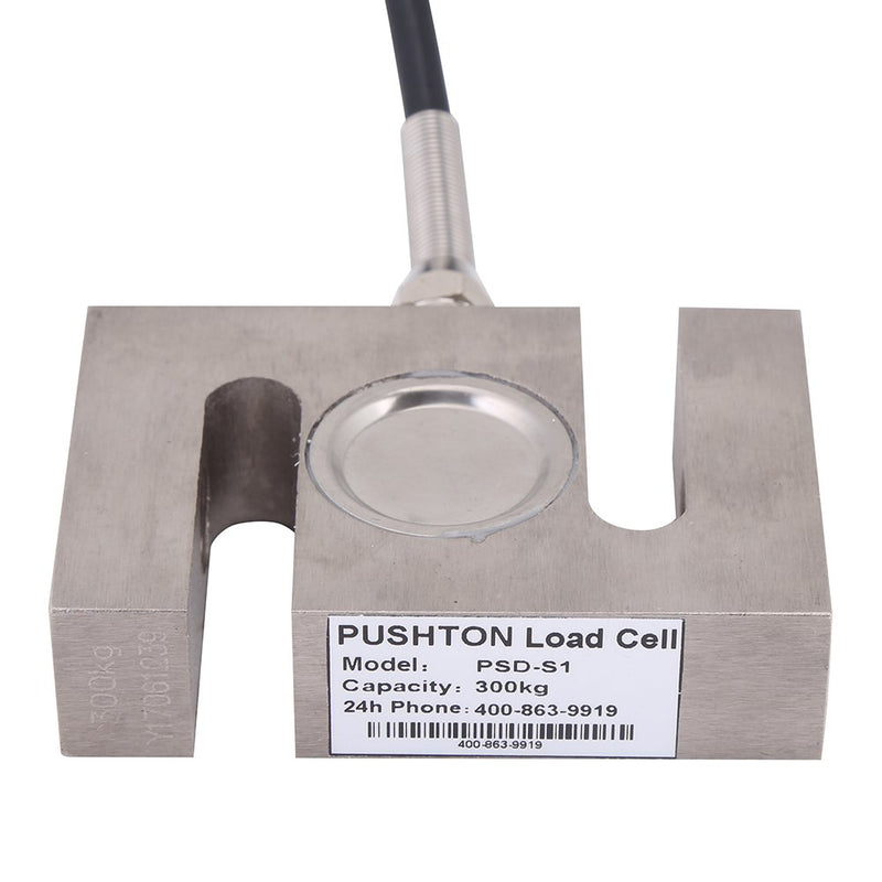 Portable S-type Beam High-Precision Load Cell Scale Sensor 50/100/ 300/2000 KG for Hopper Weight High Pressure Tension Weighing(300kg) - LeoForward Australia