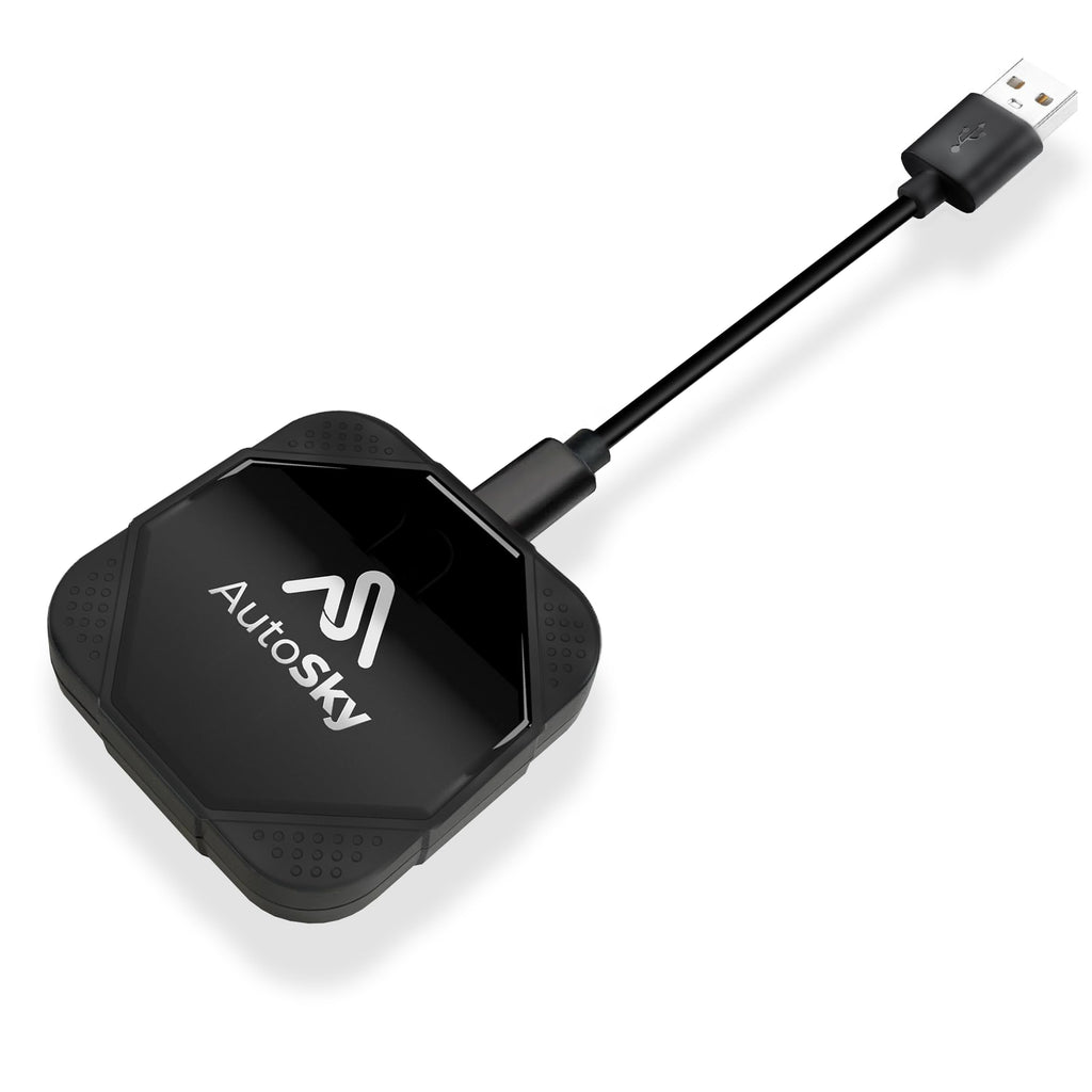  [AUSTRALIA] - AutoSky Wireless Android Auto Car Adapter Instant Wireless Android Auto Connection - Fastest and Newest Android Auto AAdapter - Forget The Cable and go Wireless - Plug and Play