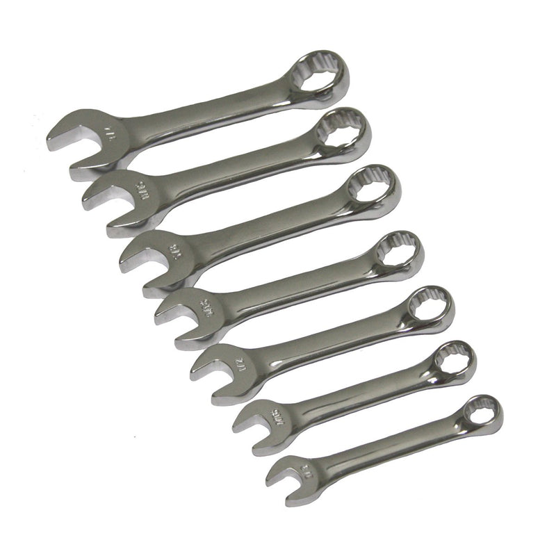  [AUSTRALIA] - GRIP 89098 Stubby Combo Wrench Set, mm, 7-Piece